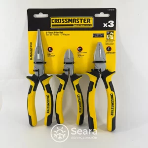 Set de 3 pinzas Crossmaster