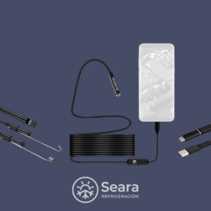 Cámara Endoscópica para Celular y PC – 5m, HD 720p, Resistente al Agua