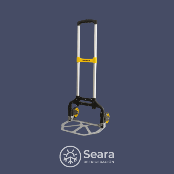 Carro de Aluminio Plegable con Manija Telescópica – 70 kg