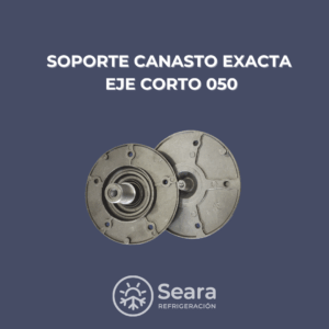 Soporte canasto Exacta 050 con eje corto para tambor de lavarropas