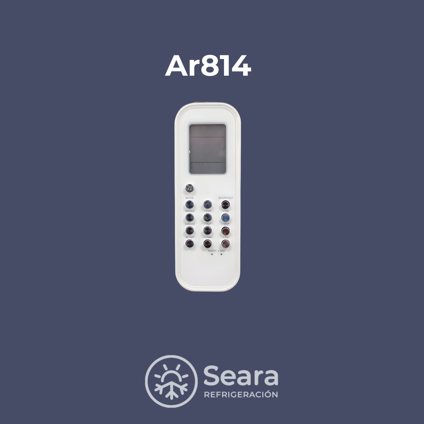 Control Remoto A814 | Compatible con Aires Acondicionados BGH y Midea