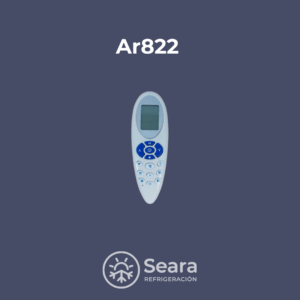 Control Remoto AR-822 | Repuesto para Aire Acondicionado Carrier Solo Frío
