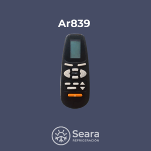 Control Remoto AR-839 | Compatible con York, Relax y Electra