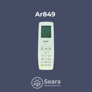 Control Remoto AR 849 para Aire Acondicionado Noblex, Philco y Sansei