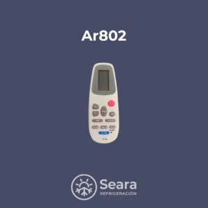Control Remoto AR802 | Repuesto Compatible con Sanyo, Hisense, Philco y Electrolux