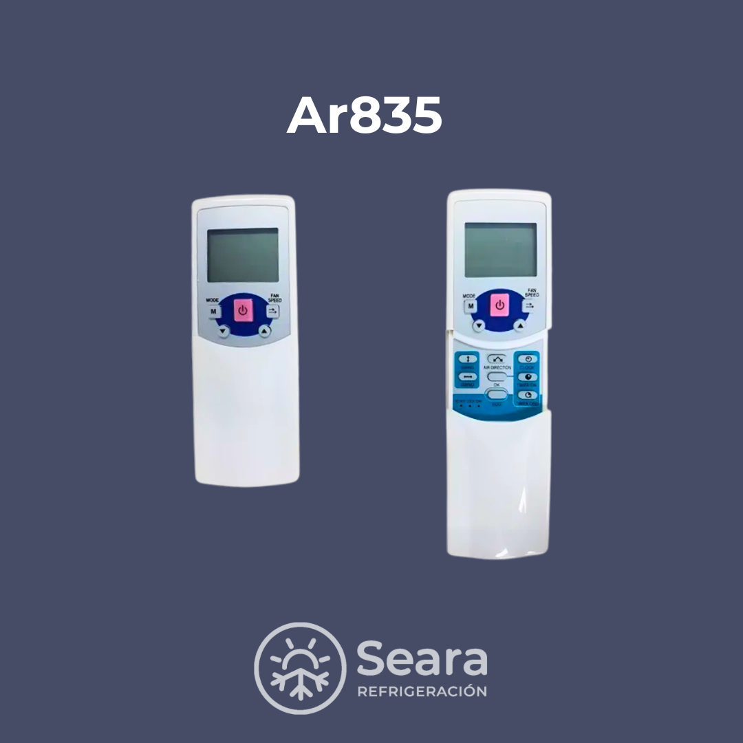 Control Remoto AR835 | Compatible con BGH, Komeco y York